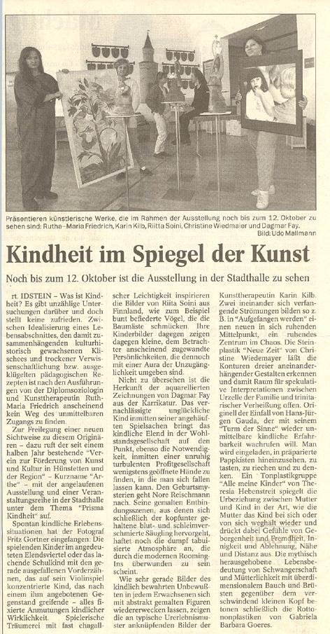 Artikel Idsteiner Zeitung 1997